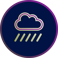 rain cloud icon