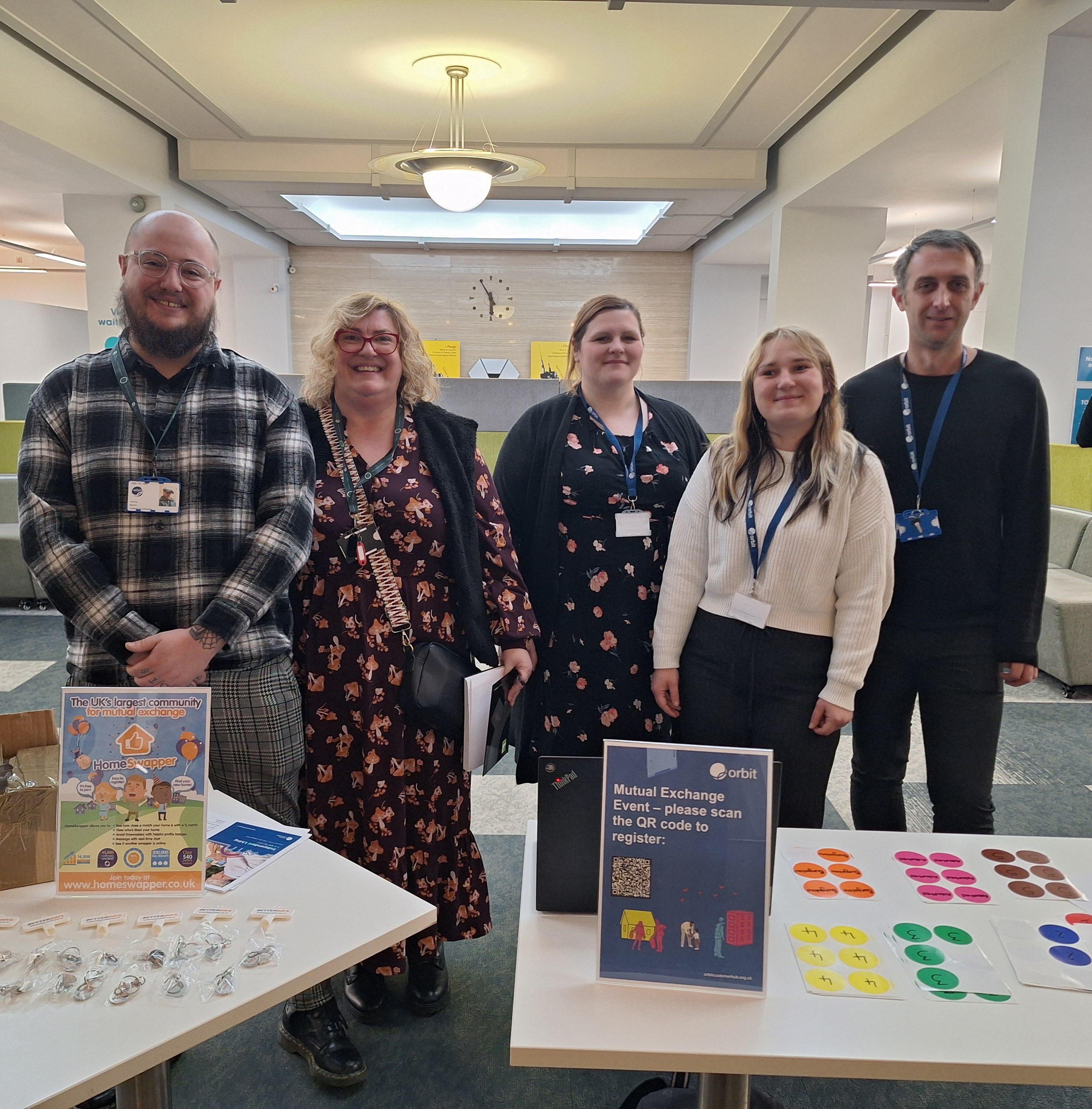 Orbit colleagues from the Mutual Exchange team