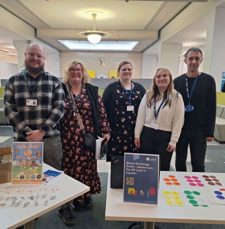 Orbit colleagues from the Mutual Exchange team